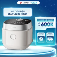 Nồi cơm điện Bear 1.5L RC-4H40Y - Công suất 800W - Ceramic Pro 9H - 8 chế độ nấu - Van giữ áp suất đ