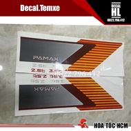 Tem dán xe tải Kia Pamax 2.5T 3.5T