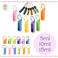 ! 5ML/10ML/15ML Essential Oil Case Cover Silicone Case for essential Oil Bottle Protector holder cas
