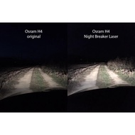 100% Original Osram Night Breaker Laser +150% Brighter Bulb - H1 H3 H4 H7 H11 HB4 - 1Set 2Pcs