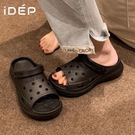 (TĂNG 2 SIZE) Dép Cross Sandal Đế Dày Dép Bánh Mì Nữ Đế Cao 5CM Tăng Chiều Cao Siêu Nhẹ Thời Trang -