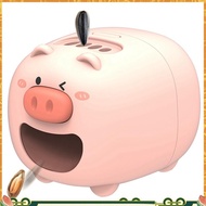 USB Small Pig Sunflower Seed Peeling Artifact,Automatic Sunflower Melon Seed Peeler Machine Opener L