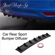 SG Instock! Car Bumper Diffuser / Bumper Fin Blade