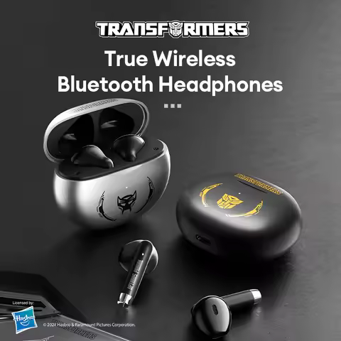 Choice TRANSFORMERS TF-T37 Low Latency Wireless Earphone Surround Sound TWS Bluetooth Game Headphone