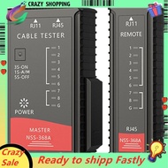 Lan Tester 8P8C 6P8C Cable Tester RJ45 Network Cord Tester CAT5E CAT6 CAT7 Burn Battery Power Transm
