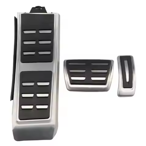 AU05 -Car Pedals Fuel Brake Footrest Cover For A4 B8 S4 RS4 Q3 A5 S5 RS5 8T Q5 8R SQ5 A6 C7 A7 S7 S6
