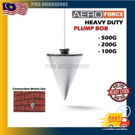 100G - 500G Measuring Vertical Plumb Bob Batu Pengukur Batu Pemberat Line Drop Straight Level Setter