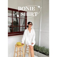 19JAN.STUDIO : BONIE SHIRT Oversized Korean Silk
