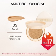 【BUY1 FREE1】SKINTIFIC Cover All Perfect Air Cushion Foundation Glow Poreless Flawless with SPF 35 PA