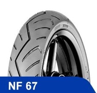 BAN LUAR IRC NF67 (TUBLES) RING 17 NF67  90/80  120/70 BAN ORIGINAL VIXION NEW/MX KING IRC