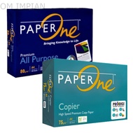 PAPER ONE COPIER PAPER A4 75G/80G