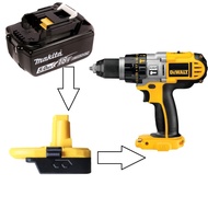 Battery adapter for Dewalt 18v (machine and battery not included)