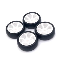 4Pcs Hard Plastic Drift Tire Tyre Wheel For Wltoys 284131 K969 K989 P929 Mini-Z Mini-Q Mini-D 1/28 R