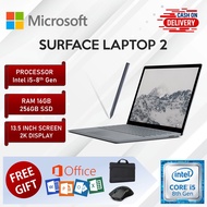Surface Laptop 2 Touch i5 8th Gen 16GB RAM 256GB SSD 13.5 Inch 2K Display Touchscreen