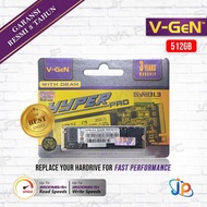 V-gen SSD Hyper PRO M.2 Pcie Gen3 Nvme 2280 512GB - M2 512GB