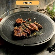 BlackCube Fivestar 304 Stainless Steel 3-Layer Non-Stick BBQ Grill Pan Size 34cm