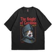 Cat Donia's Knight Unisex T-Shirt Pure Cotton Fashion Unique Street Casual Cute Creative