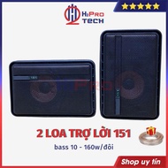 Đôi Loa Lời 151 160W Nhạc Hay - Tặng 6m Dây (Giá 2 Cái) Loa Trợ Lời Karaoke Quán Cafe Nhà Hàng - H2P