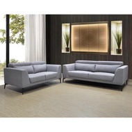 UTL N6232 Adjustable Headrest 2+3 Sofa Set [Can choose Colour] [Water Resistance Fabric or Casa Leather]