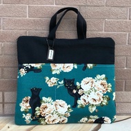 Gracefulcrafts-13吋Macbook手提電腦袋 電腦包 兩個前袋  (CB-3)