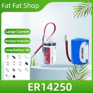 EVE Yiwei ER14250 Delta PLC Absolute Value Battery ER3V 3.6V Agawa Servo Driver LS14250 JZSP-BA01