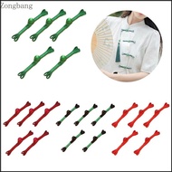 Zone 5Pcs Chinese Frogs Closure Buttons Cheongsam Bead Button Wedding Dress Decoration