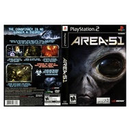 PS2 Game Area 51 , Dvd game Playstation 2