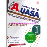 PELANGI SKOR A KERTAS MODEL UASA SEJARAH TINGKATAN 1