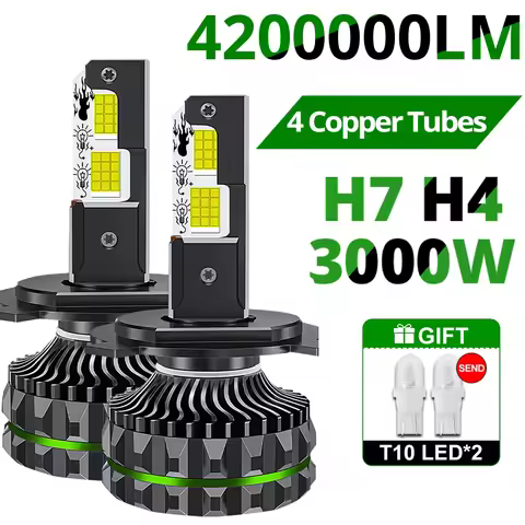 H1 H7 LED Car Headlight Bulb 3000W 6000K H4 Headlight Bulb 12V 24V H7 Canbus 9005/HB3 9006/HB4 H1 H7