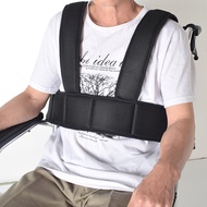 Adjustable Wheelchair Safety Seat Belt Breathable Shoulder Fixing Straps Nursing Band for Patients Harness Brace Support Vest