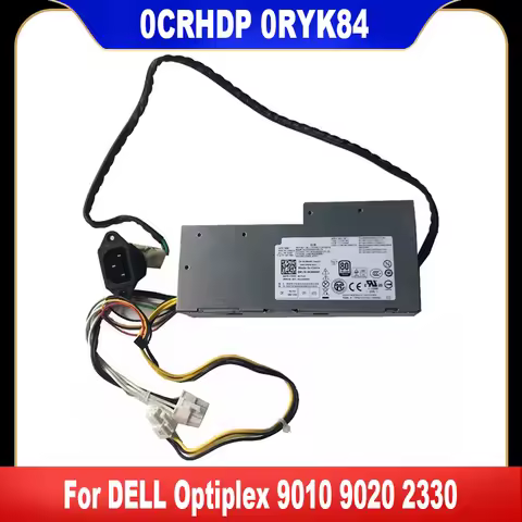 For DELL Optiplex 9010 9020 2330 AIO PSU 200W Power Supply 0CRHDP 0RYK84 D200EA-00 L200EA-00 L200EA-