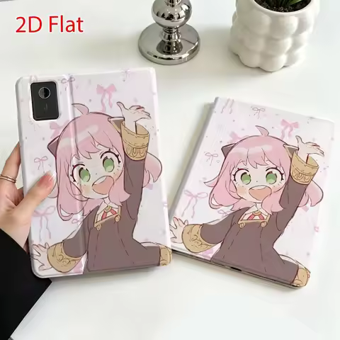 Cute Anya Cartoon For Lenovo Xiaoxin Pad Pro Tab P12 P11 11 13 11.2 inch K11 Plus Pen Tray Tablet Ca