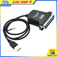 USB 2.0 To Parallel 36Pin 36 Pin IEEE 1284 Printer Cable Adapter Converter USB To DB36 Female Port