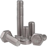 HEX BOLT SCREW Stainless Steel Hex Bolt Extension External Screw Fastener holio shop