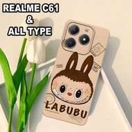 G57 - Case pro camera REALME C61 2024 - Silicone Realme C61 - girl motif - Softcase REALME C61 - pro