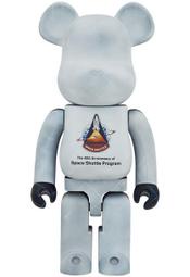 Image.台中逢甲店 BE@RBRICK BEARBRICK 庫柏力克熊 1000% SPACE SHUTTLE