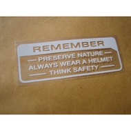 Sticker honda c50/c60/c65/c70/gbo