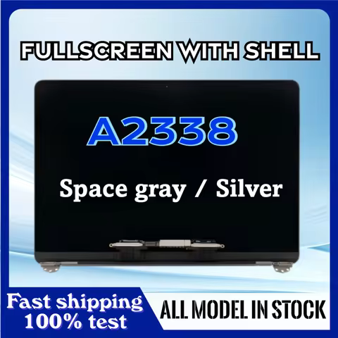 High Quality LCD Screen Assembly for MacBook Pro 13.3" A2338 (M1 Late 2020/M2 Mid 2022) Display Spac