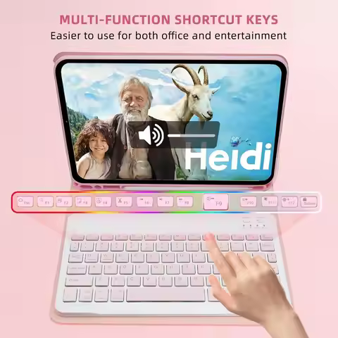 For Samsung Galaxy Tab S6 lite 10.4 Case Detachable Tablets Keyboard Cover for Samsung Tab S6lite SM