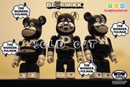 【FUN】&lt;Sold Out! 售完!!&gt; BE@RBRICK 100% - WDW (非 蜘蛛人、B@BY、哆啦A夢)