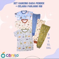 Cainito Shorts + Trousers Set