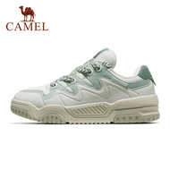 Camel รองเท้าผ้าใบผู้หญิงรองเท้าลำลองข้อต่ำรองเท้าพละใส่สบายสำหรับผู้หญิง