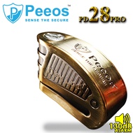 Alarm Motor Peeos PD28 Gold Pro Disk Lock Anti Cut 130db Theft Zinc Alloy Advanced Lock Core Anti-Dr