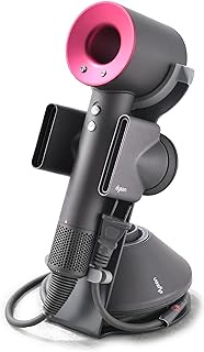 PUROSUR Hair Dryer Stand for Dyson Hair Dryer, Compatible Dyson Hair Dryer Stand hair dryer stand Organizer for Dyson Hair Dryer, Diffuser, Nozzle holder