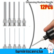 LUMINISCENCIA 12Pcs Dispensing|Needle, Metal Stainless Steel Industrial Glue Injection Needle, 25mm 