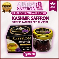 New Attahiyat Saffron - Saffron Kashmir Finest Gold 1gr Original Kualitas Tertinggi Bergarai