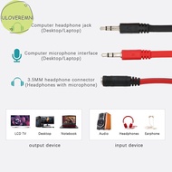 uloveremn 3.5mm AUX 1 Male To 2 Female Spliter Wire 3.5 Jack Audio Splitter Cable Headphone Earphone Speaker Stereo AUX Adapter Cord SG