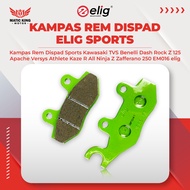 ELIG Front Disc Brake Pads TVS Dash Neo Rock Z 125 All Apache SPORTS EM 016
