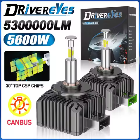 LED D1S D3S 360 4200W 6000K Car Headlight Bulb Xenon Bulb HID 1:1 Plug&Play Car Lamp Auto Lights D2S