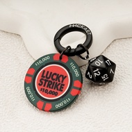 Unique Pendant Lucky Dice Keychain